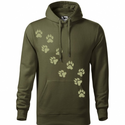 mikina-panska-zelena-tlapky