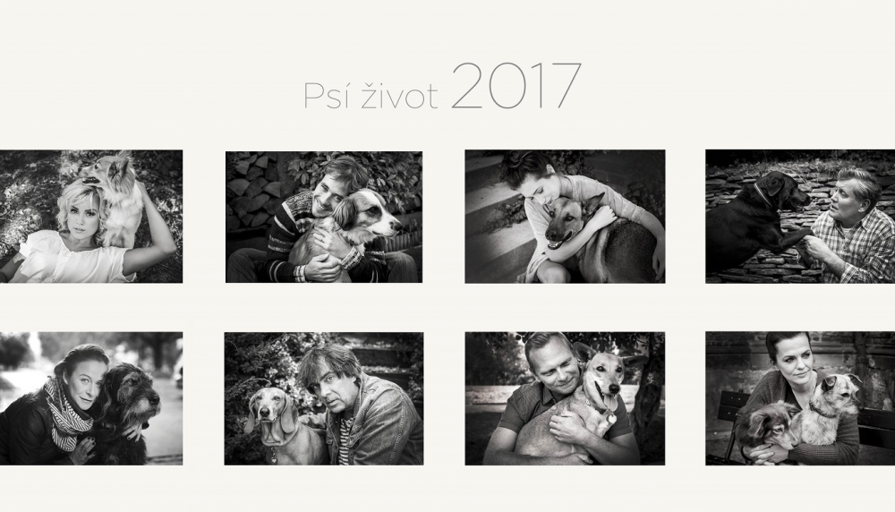 Kupte si Charitativní kalendář Psí život 2017
