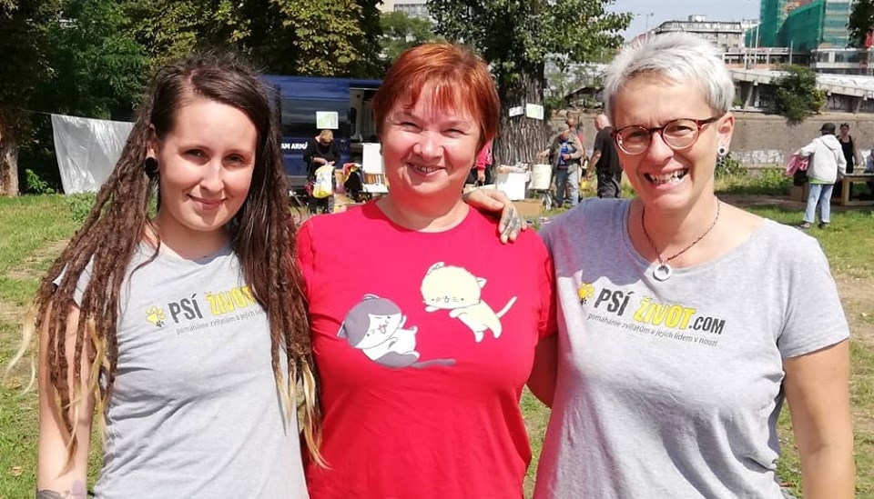 Piknik pro lidi bez domova a jejich zvířata